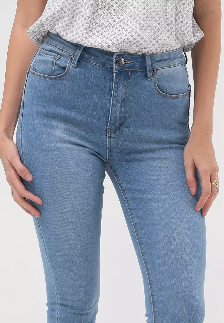 Cropped Skinny High Waist