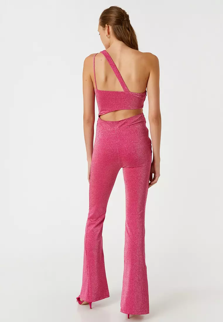 Shimmering Evening Dress Jumpsuit