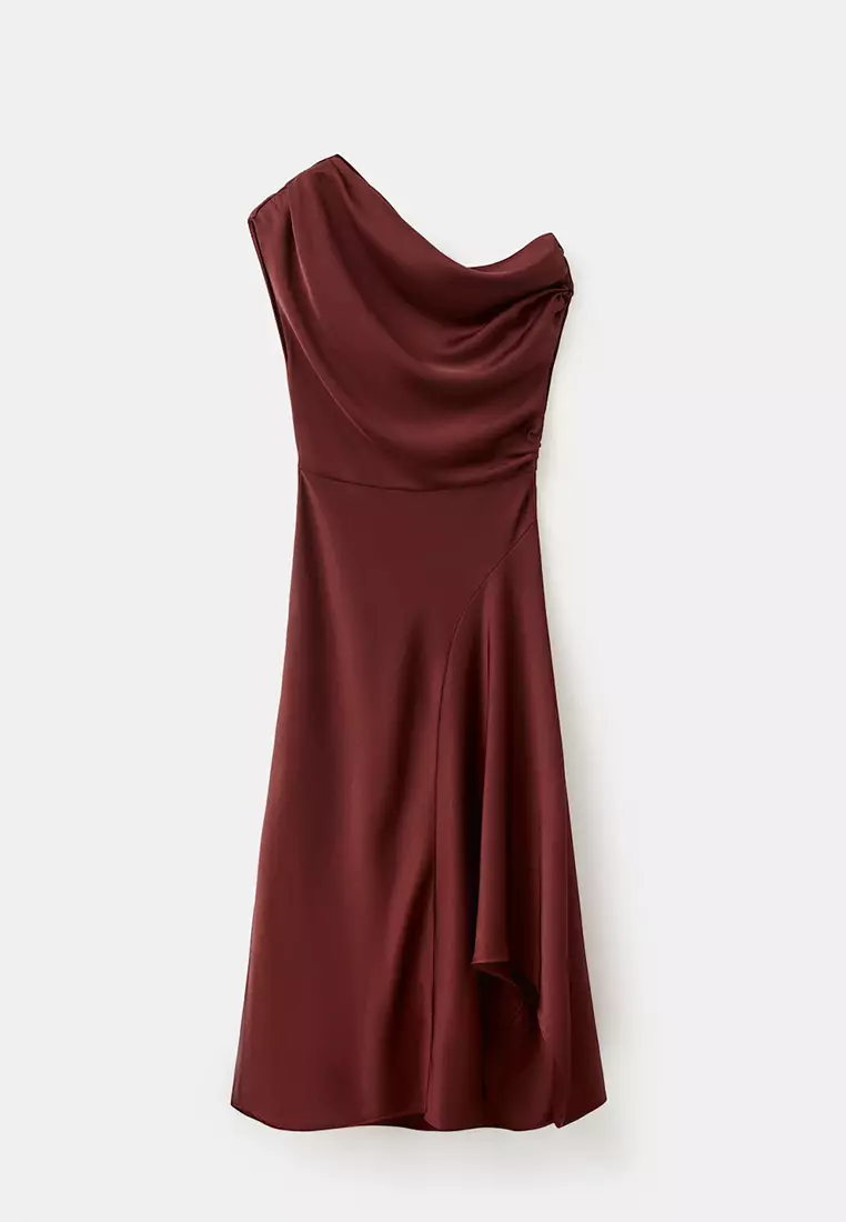 Asymmetrical Flared Dress