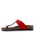 SoleSimple red Rome - Glossy Red Sandals & Flip Flops D2AA8SH63BFC30GS_3