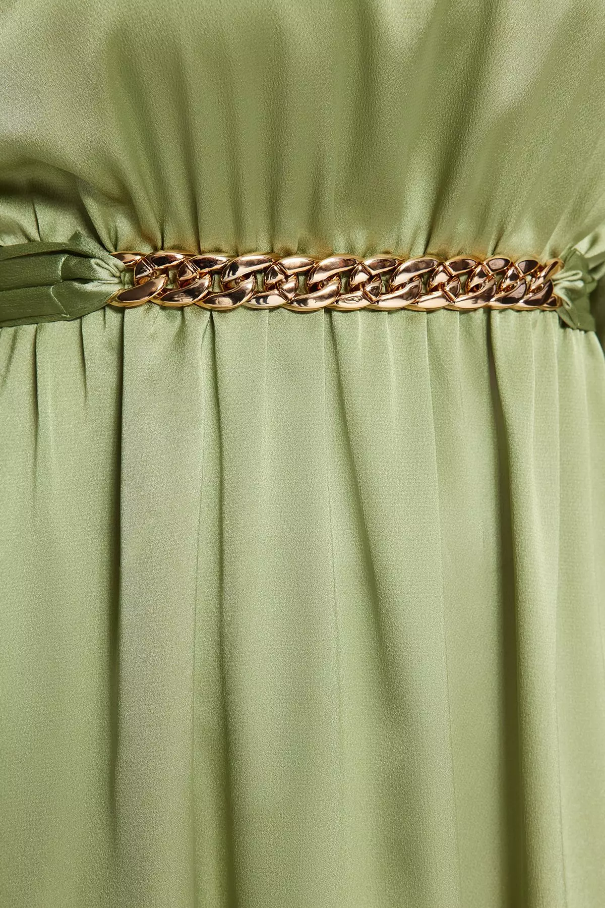 MODEST Belted Maxi Dress