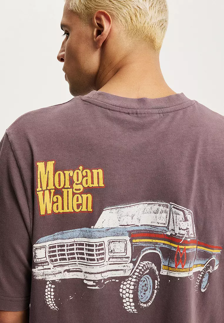 Crop Licensed Dark Oak Tee