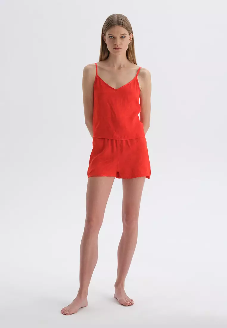 Red Short, Regular Fit, Homewear And Sleepwear for Women