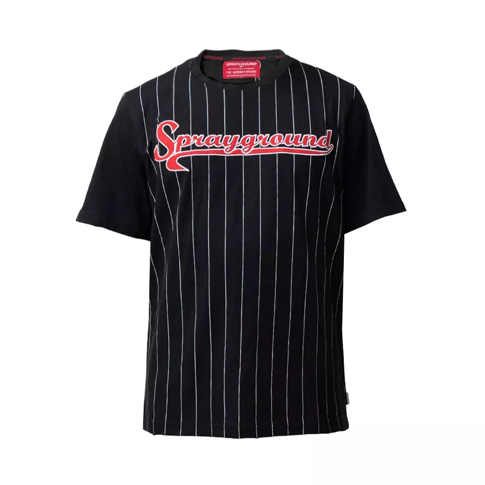 Jual Sprayground Sprayground Baseball TShirt Black Original 2024