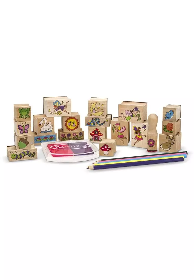 Melissa and doug store stamp set fairy