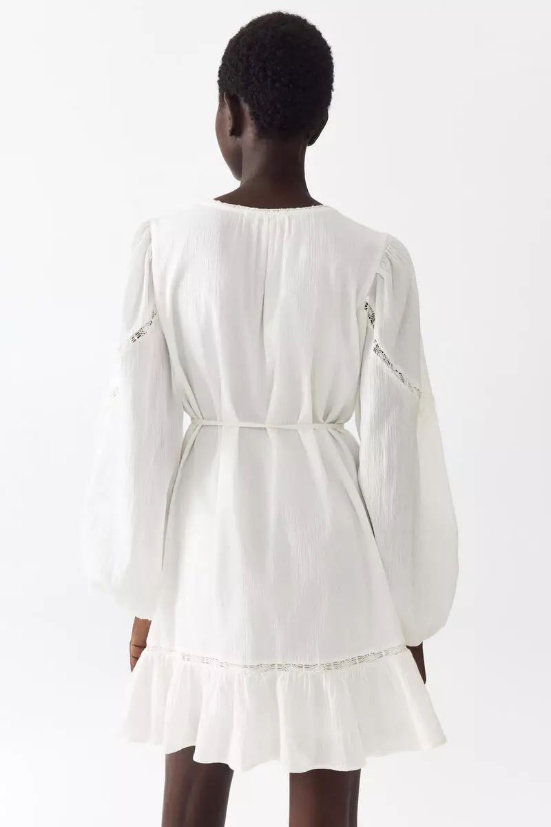 Cotton tunic dress