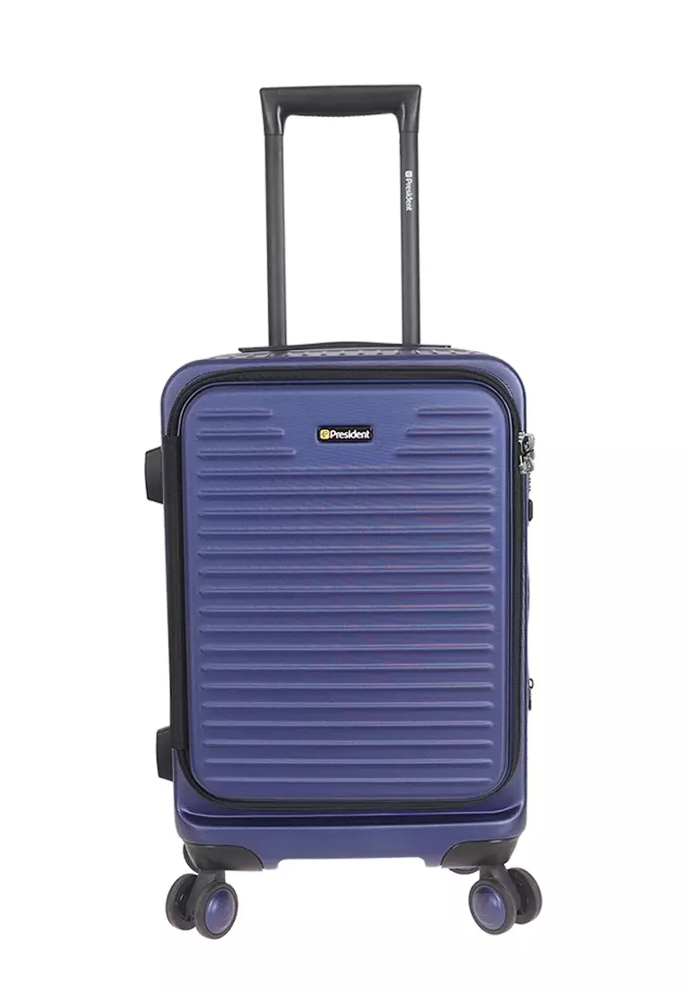 Koper - Trolley Case President 5324 20 Inch Midnight Blue