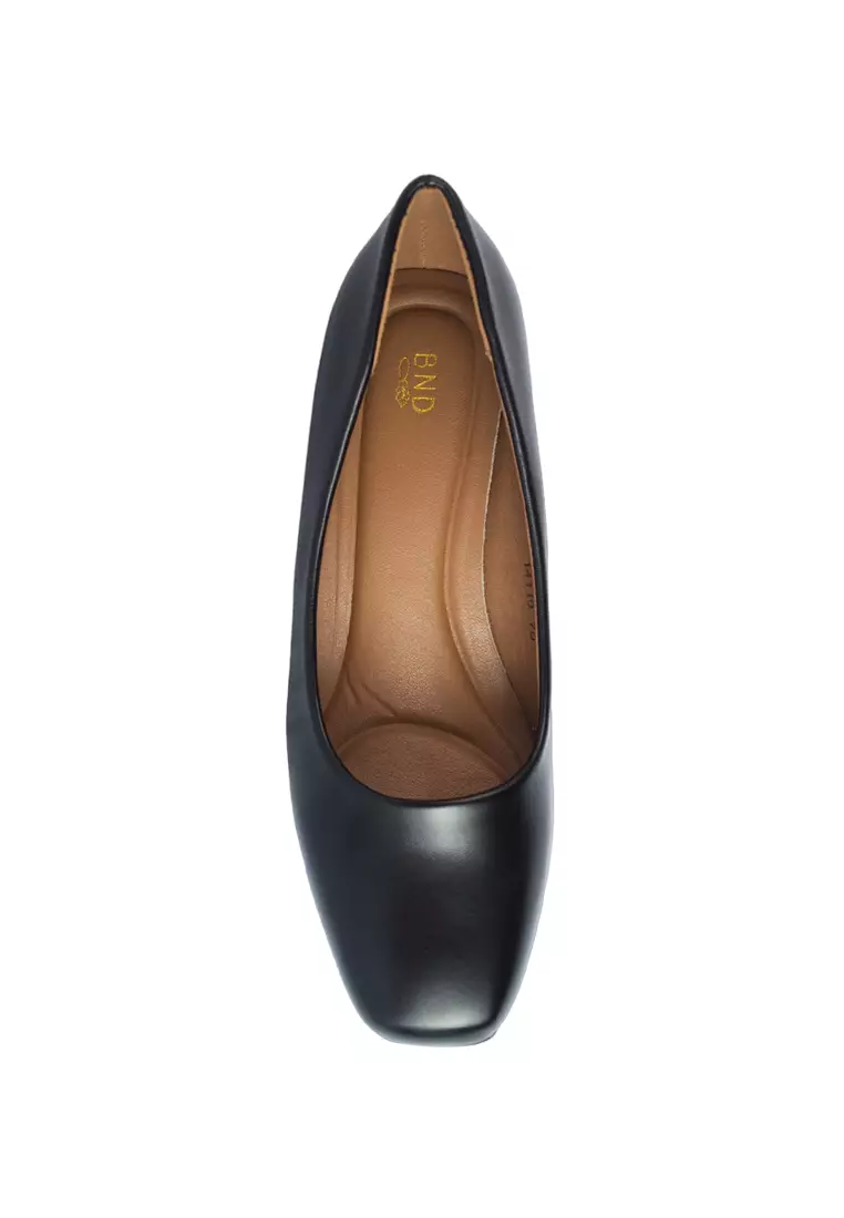 Honey leather cheap women's beverly pumps