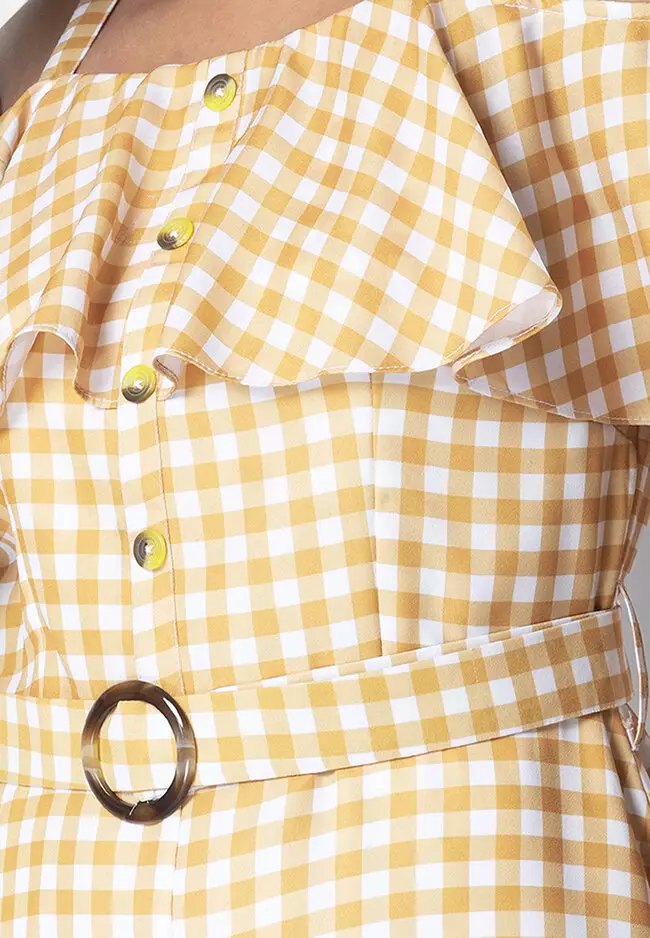 Cold Shoulder Midi Dress