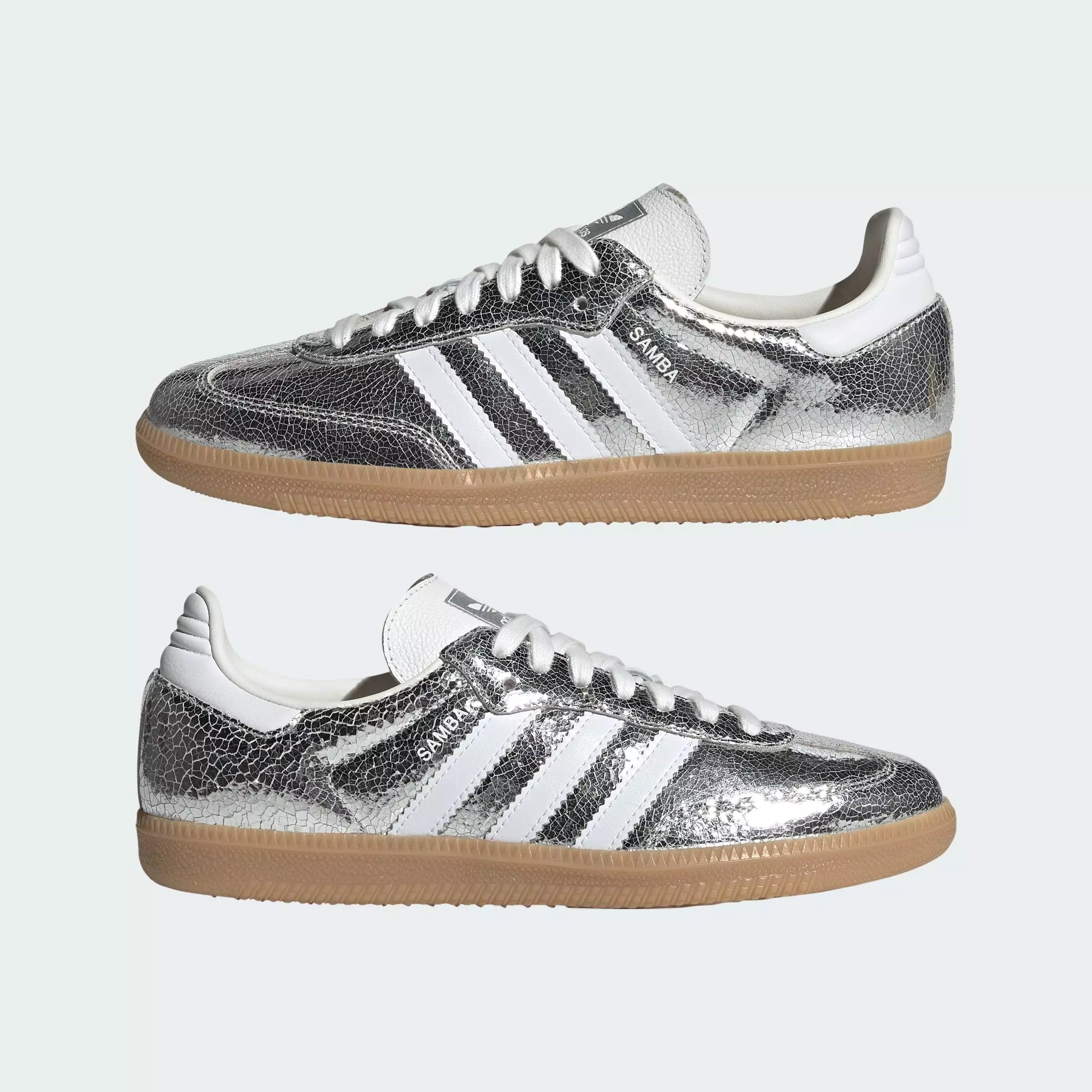 Lifestyle SAMBA OG SHOES Unisex Silver JR0035