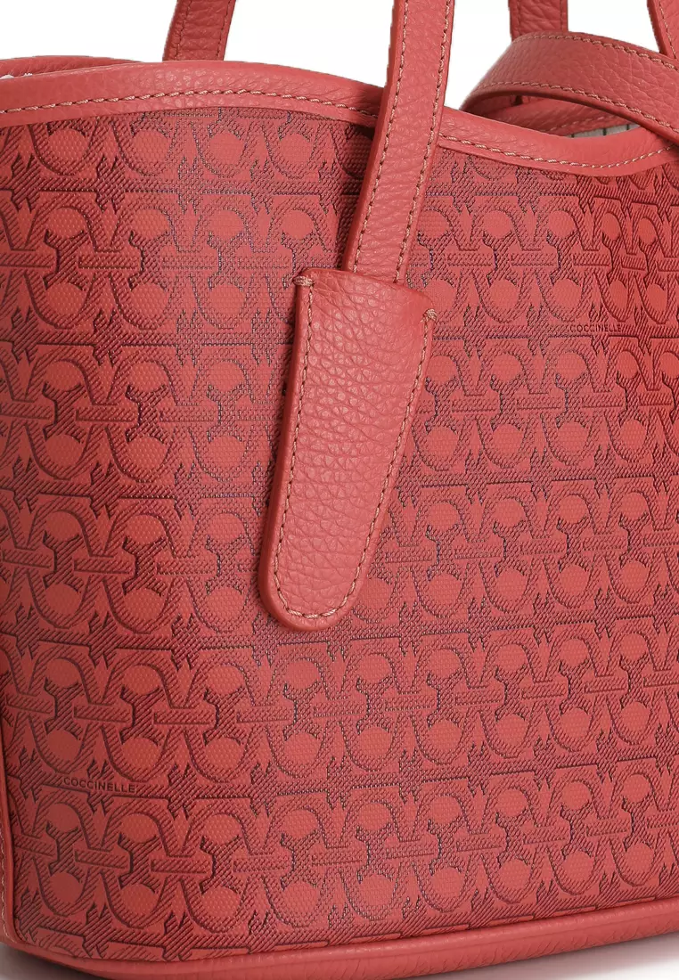 Never Without Bag 品牌印花塗層小型側孭袋