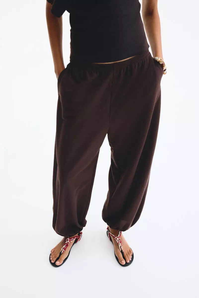 Balloon-leg joggers
