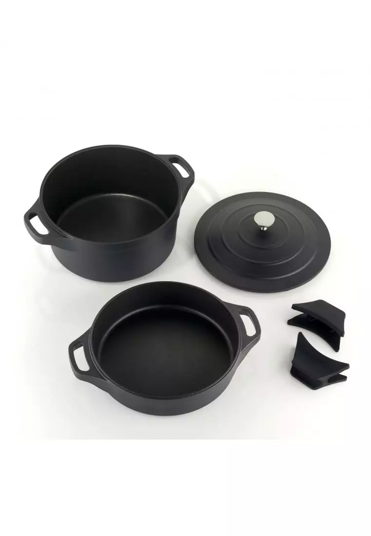 Buy GORENJE Aluminum Cookware Set (Black) CWAL3/1BK 2024 Online