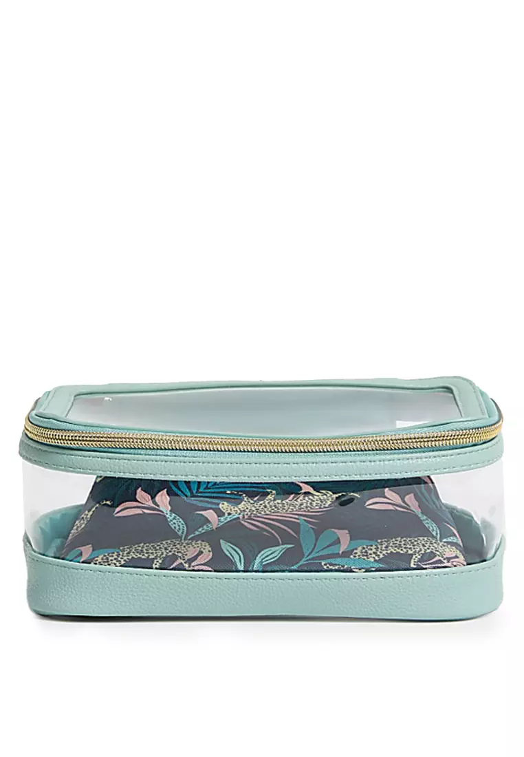 2 Piece Makeup Bag & Pouch