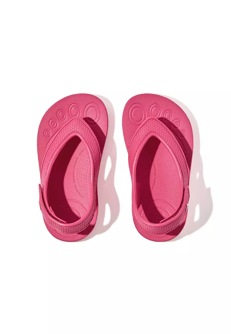 Toddler flip flops with back shop strap