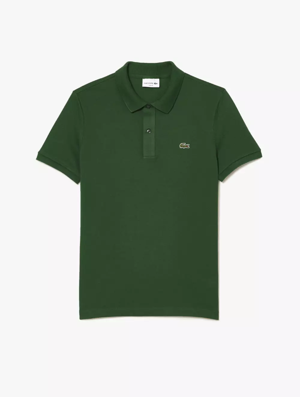 Slim Fit L.12.12 Piqué Polo Shirt - Green