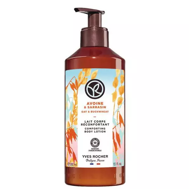 Yves Rocher Oat & Buckwheat Comforting Body Lotion 390 ml