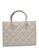 London Rag white Quilted Structure Hand Bag in Off White 5CB56AC8694785GS_3