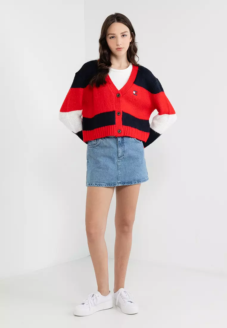 Tommy hilfiger cropped jumper outlet