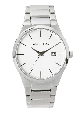 Milliot & Co. silver Brayson Watch 108D0AC9675F19GS_1