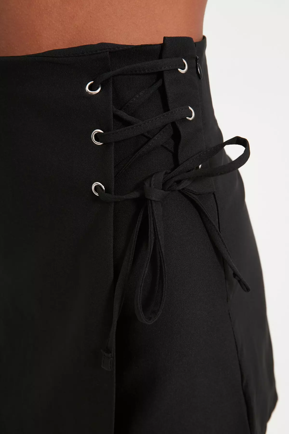 Lace Up Detail Skorts