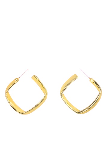 midzone gold MIDZONE Minimalist Ins Collection S925 Pin Earring DE4F1AC6946721GS_1