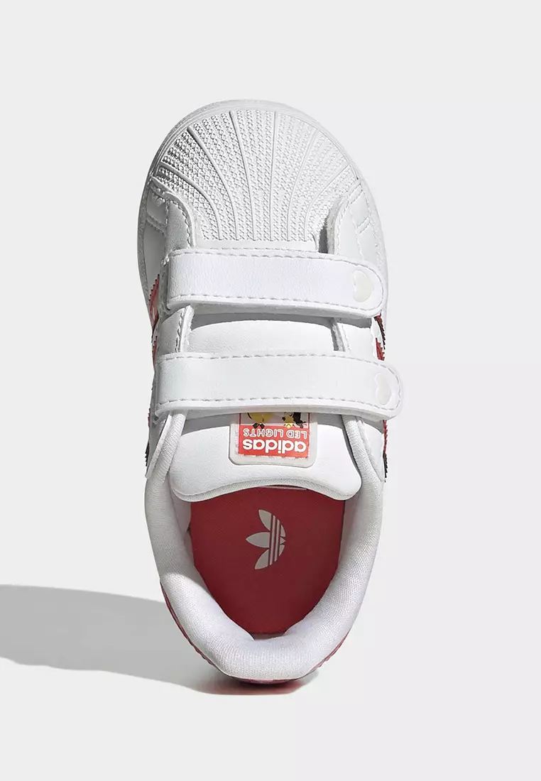 Disney x ADIDAS Superstar LED Lights Comfort Closure Infant Shoes