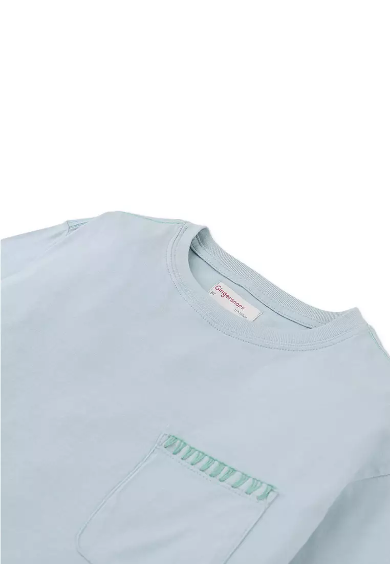 Casper Tee with Stitched Pocket