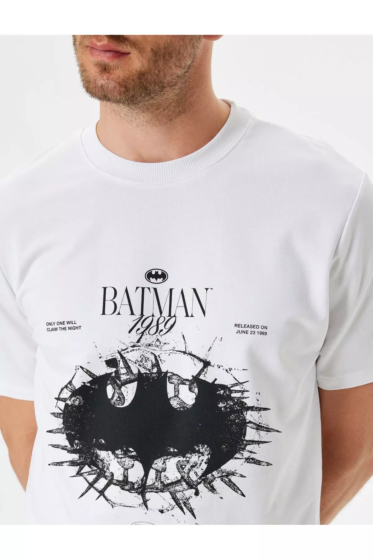 Batman T-Shirt Licensed Short Sleeve Crew Neck Cotton