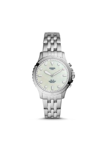Jual Fossil Fossil Hybrid Smartwatch Fb 01 Stainless Steel Ftw5072 Original Zalora Indonesia