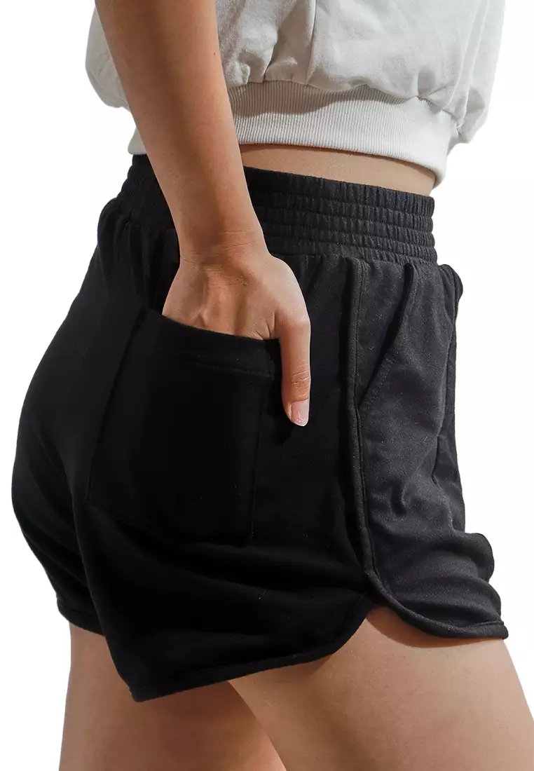 Dolphin Hem Pull-On Shorts