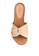 ALBERTO beige One strap flat sandals 3BCCDSH170FE1EGS_4