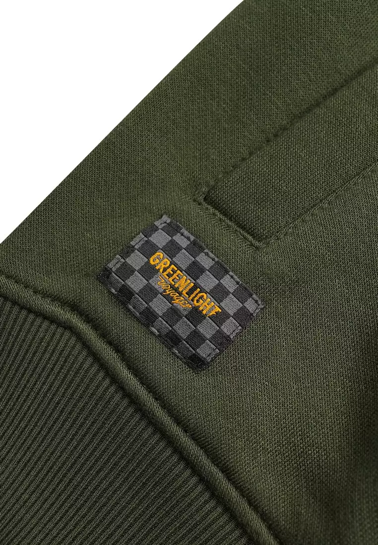 Greenlight Voyager Men's Bomber Jacket Regular Fit Fleece Radion C030825