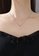 ZITIQUE silver Women's Round Opal Necklace - Silver 56537AC725E691GS_3