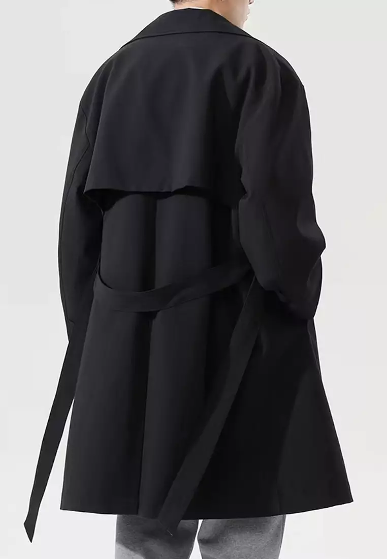 Men's Lapel Trench Coat AC-DF275