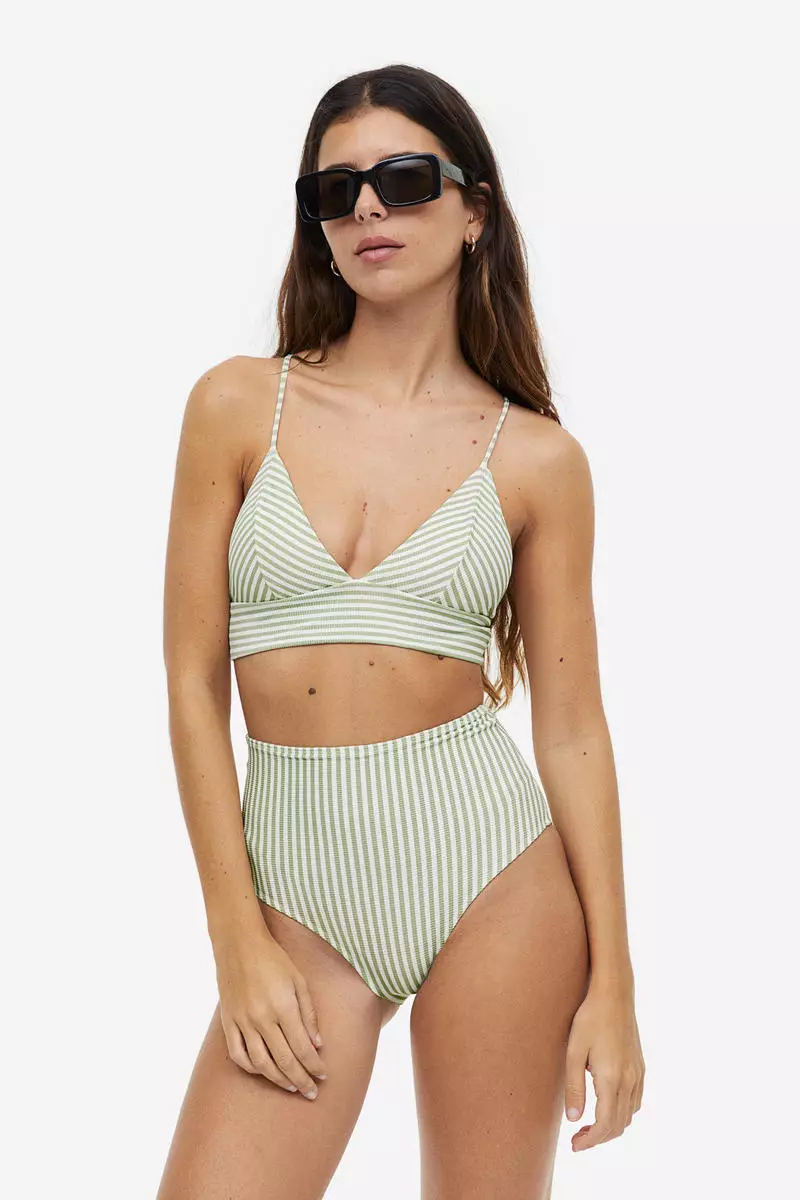 Padded Bikini Top Green