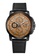 Aries Gold 黑色 Aries Gold Inspire Contender Gold and Black Leather Watch 5B9ABACC3FFA99GS_1