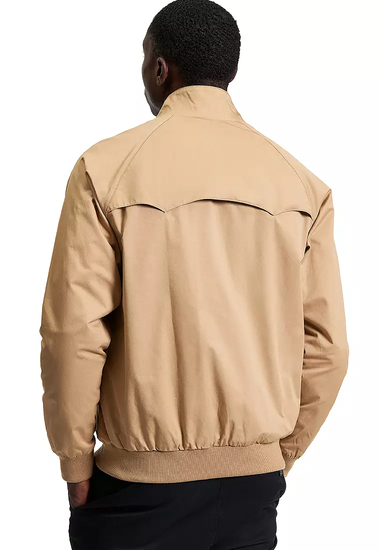 Signature Check Lined Harrington Jacket