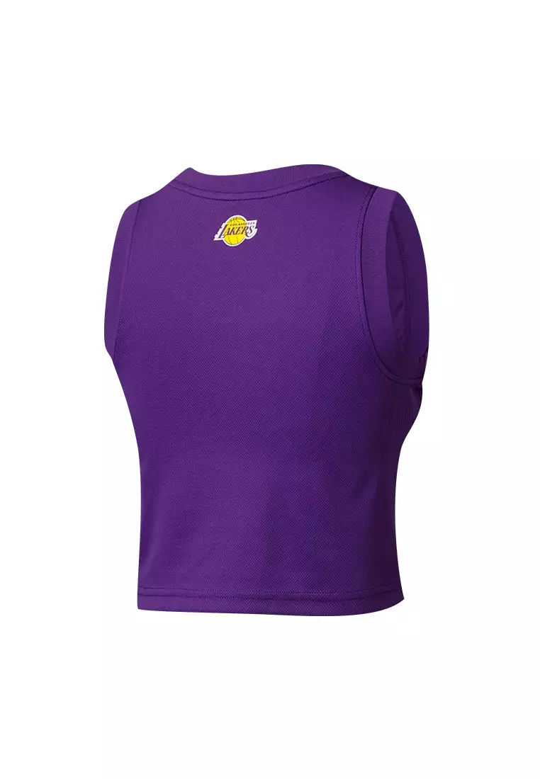 Core Los Angeles Lakers Crop Fit Womens Tank Top