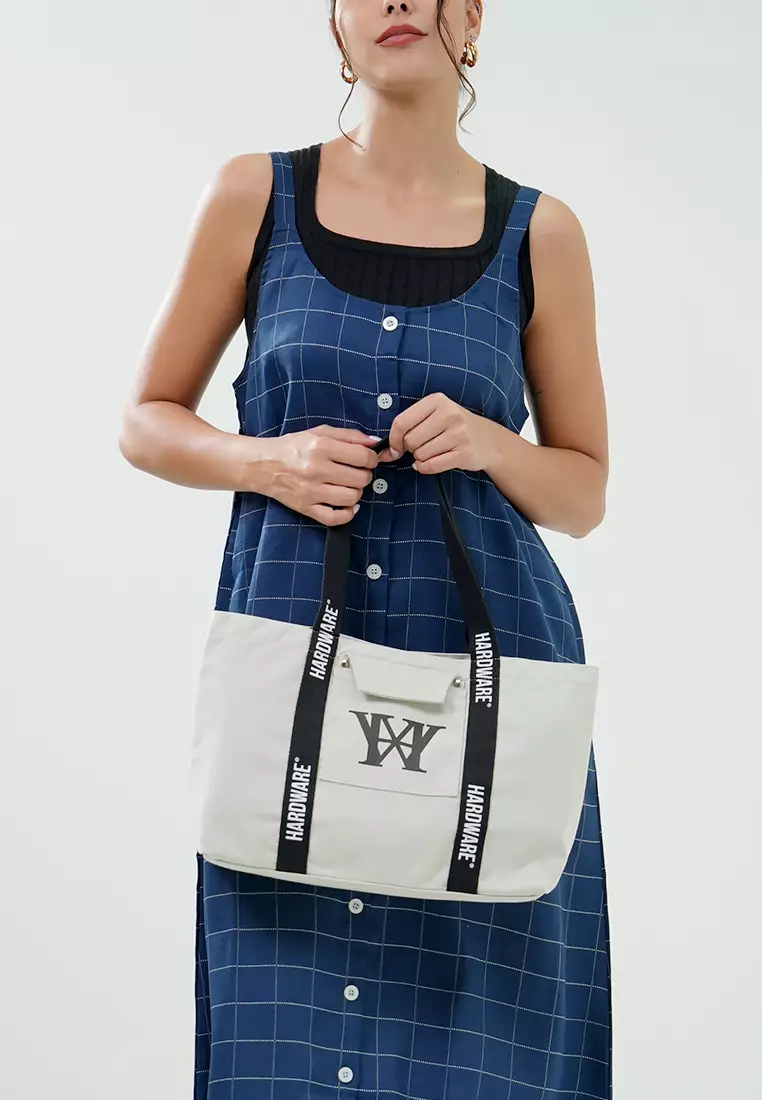 Tas Wanita Hardware Printed Handbag