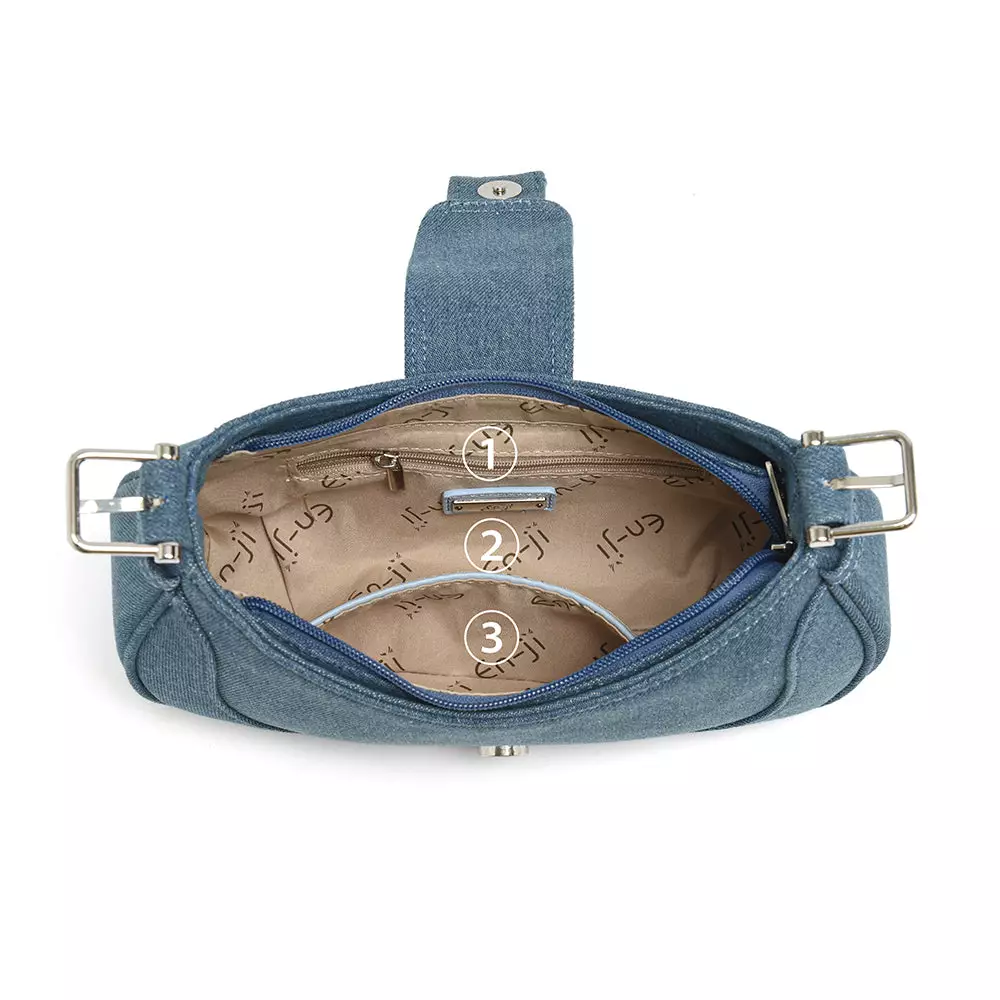 En-ji Namjin Shoulderbag - Denim