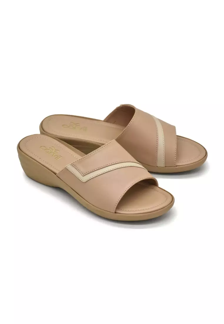 Carvil Sandal Wanita Janira-02 L Mocca/Beige