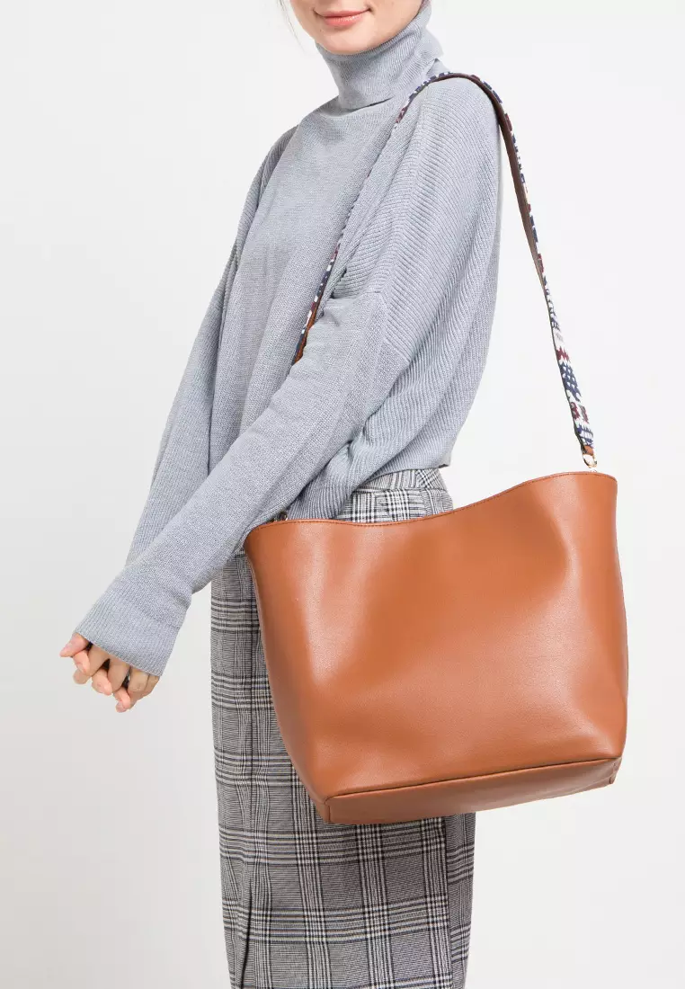 Lucia Sling Bag Double Strap Br