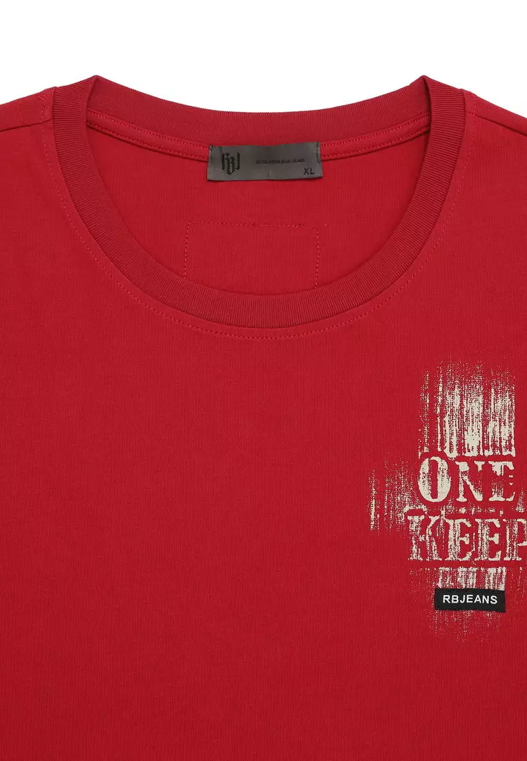 RBJ T-Shirt Katun Pria 9246065