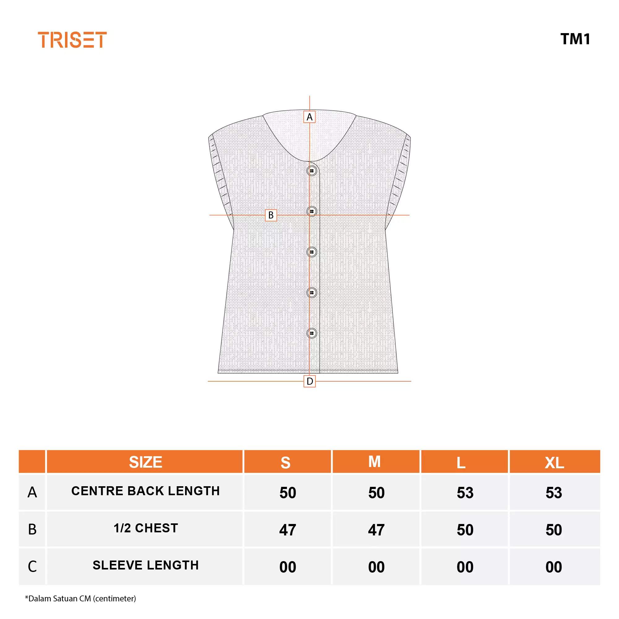 Triset Casual Pakaian Wanita Knit Vest - TM100040023