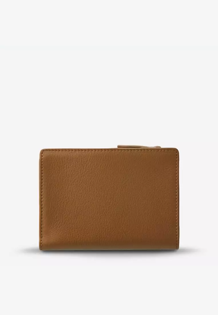 Status Anxiety Insurgency Leather Wallet - Tan