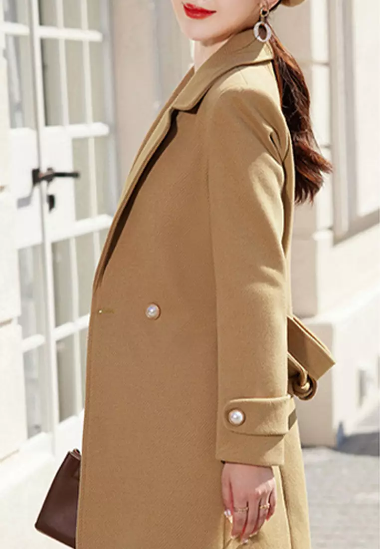 Slim Trench Coat YGH-EY89137