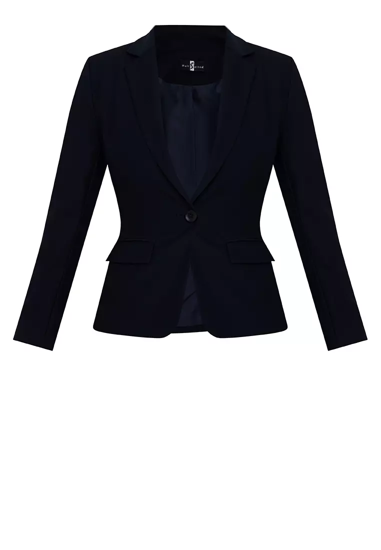 One Button Tailored Blazer