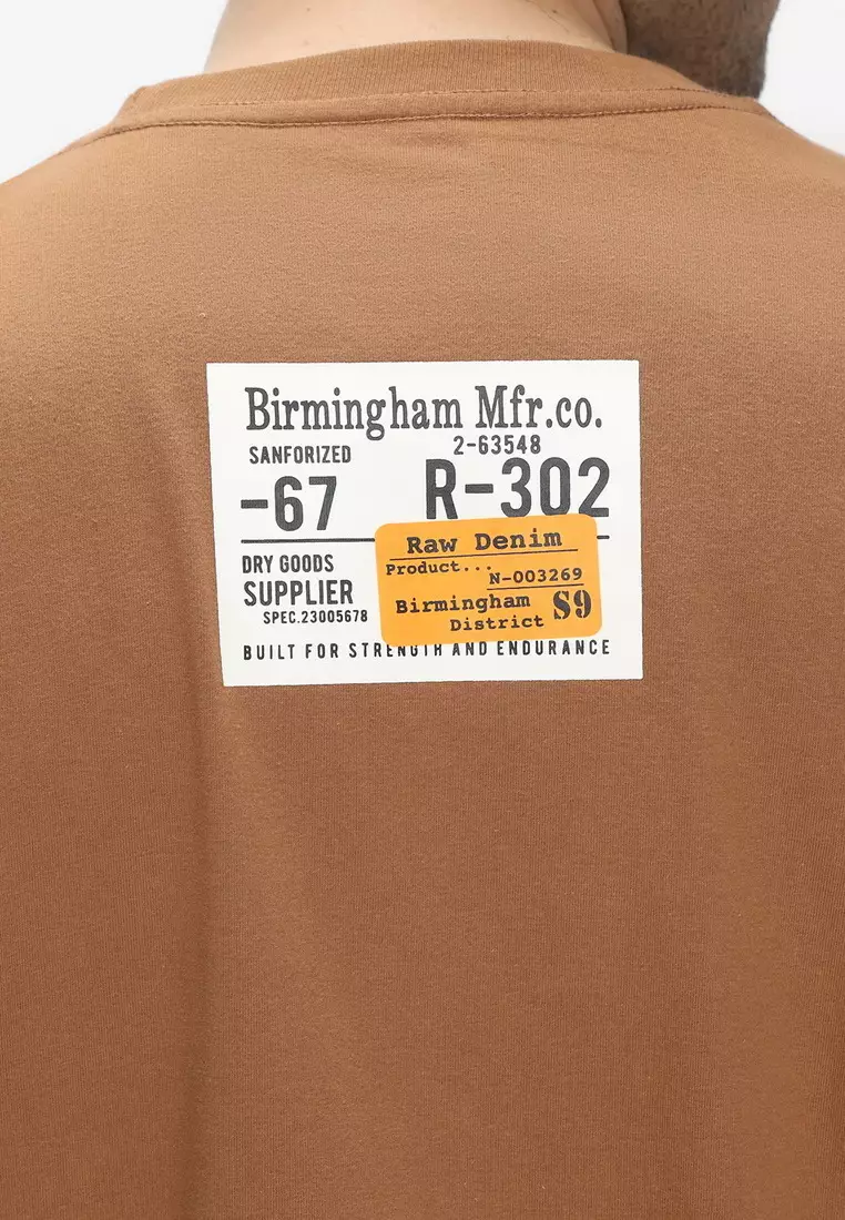 RBJ T-Shirt Cotton Lengan Panjang Pria 43026