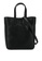 agnès b. black Leather Tote Bag 799FEAC3ACD071GS_1